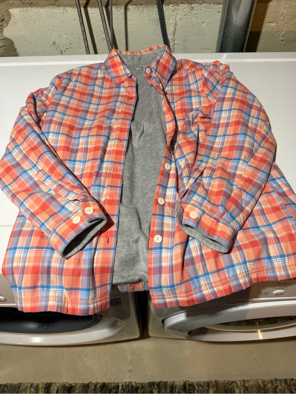 LL Bean Women’s Fleece Lined Flannel